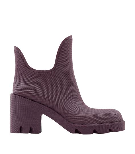 burberry purple raincoat|Burberry rain boots clearance.